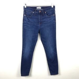Madewell 9" High-Rise Skinny Jeans Sz 30